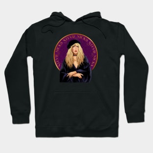 Stevie Nicks Gold Dust Emblem Hoodie